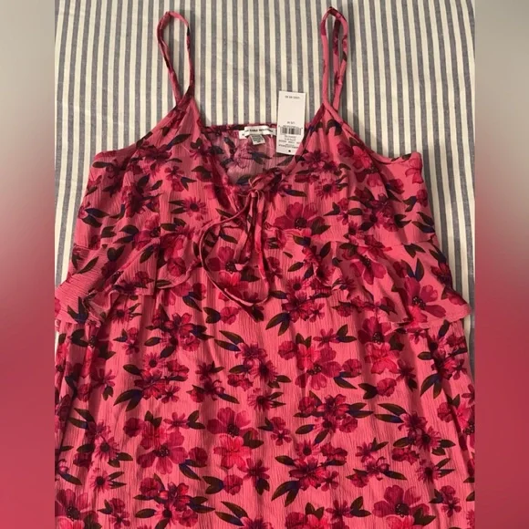 NWT AE Hi-Lo Ruffled Maxi - Picture 4 of 5